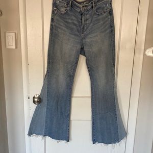 Festival flare jeans by American Eagle